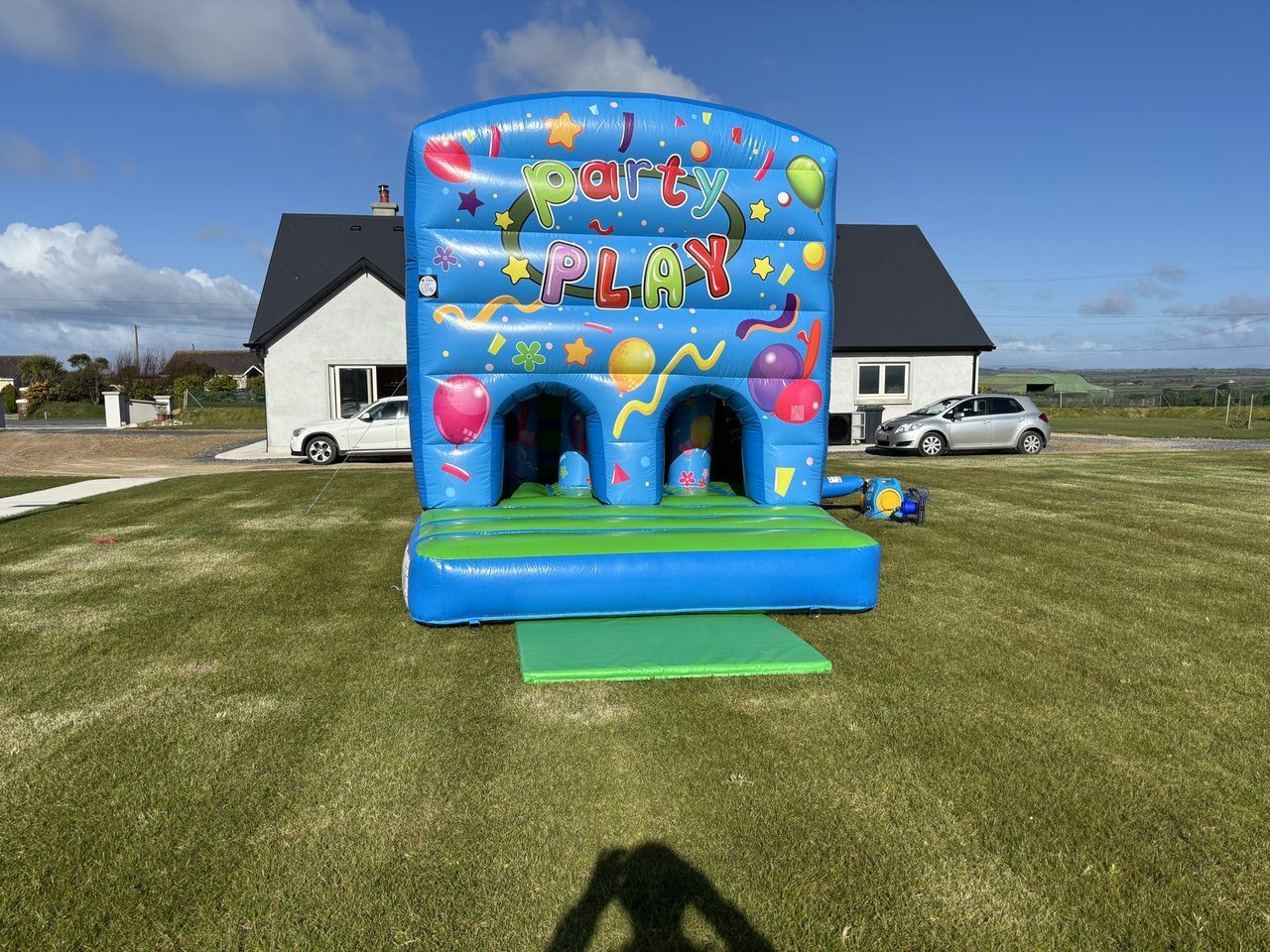 30ft Party Time Fun Run With Slide