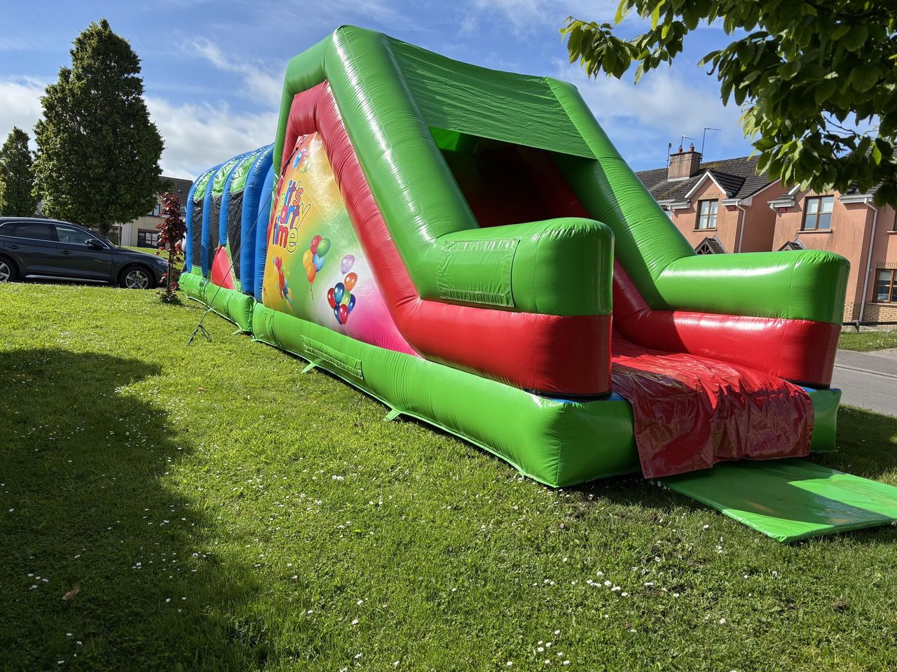 42ft Party Time Fun Run With 8ft Slide photo 6