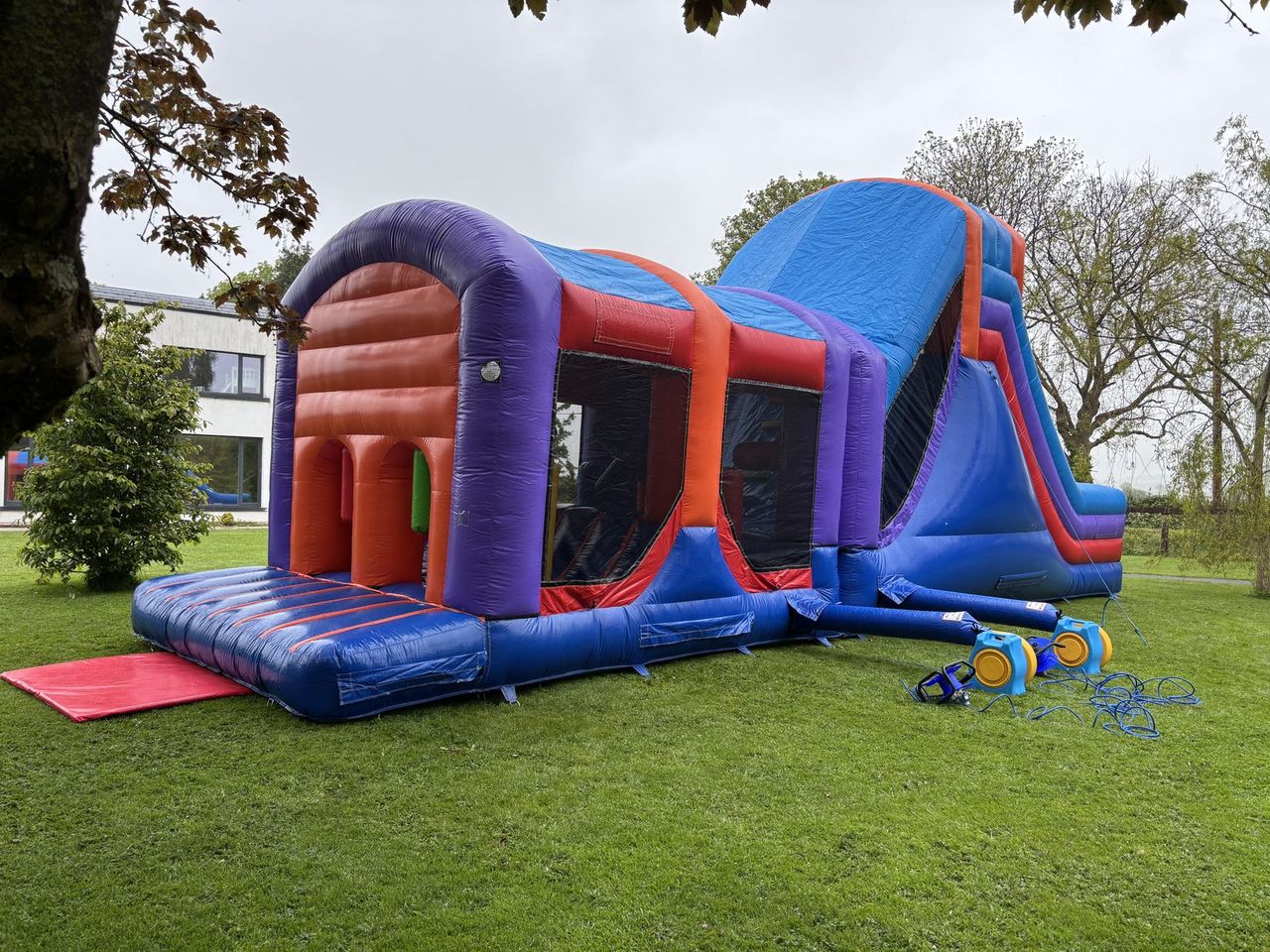45ft Battle Obstacle Course 45ft x 12ft with 10ft photo 6