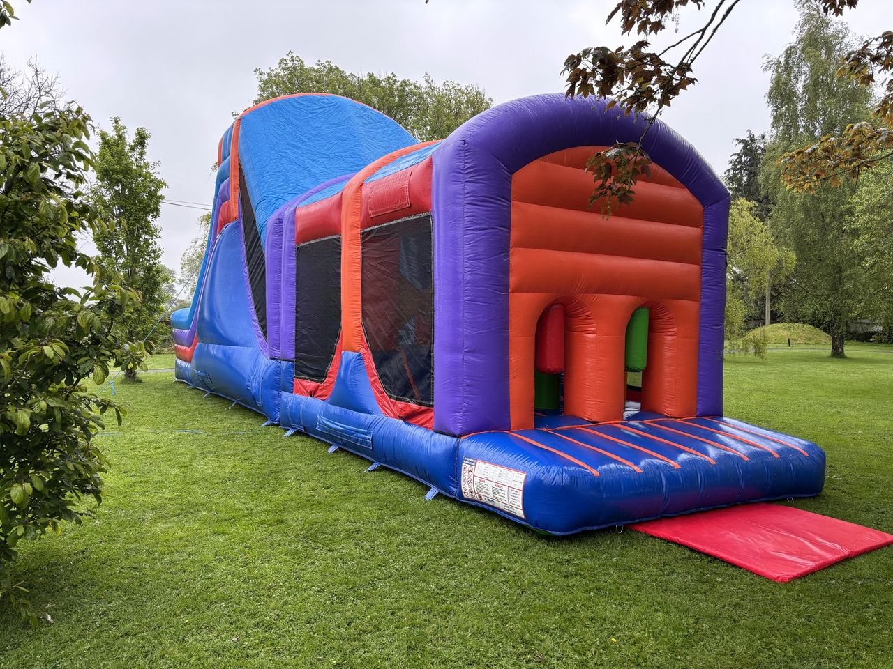 45ft Battle Obstacle Course 45ft x 12ft with 10ft photo 7