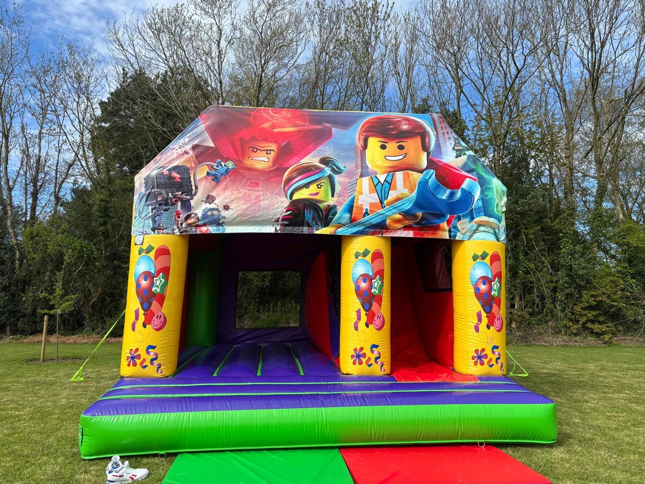 Lego combo bouncy castle