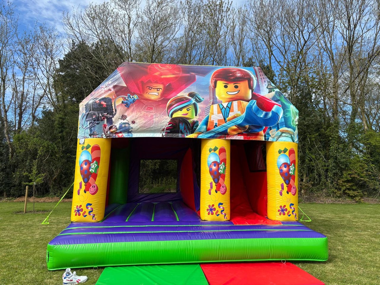 Lego combo bouncy castle